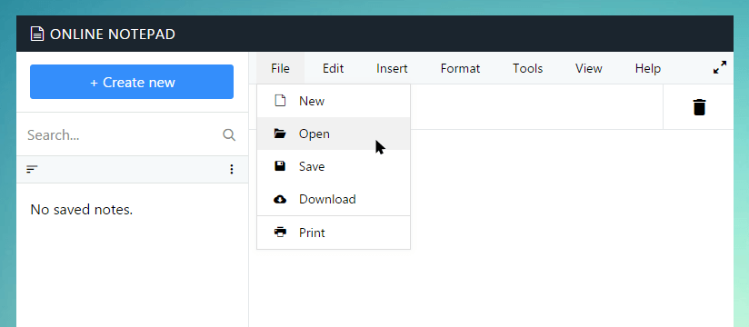 Open text file in Wearseo